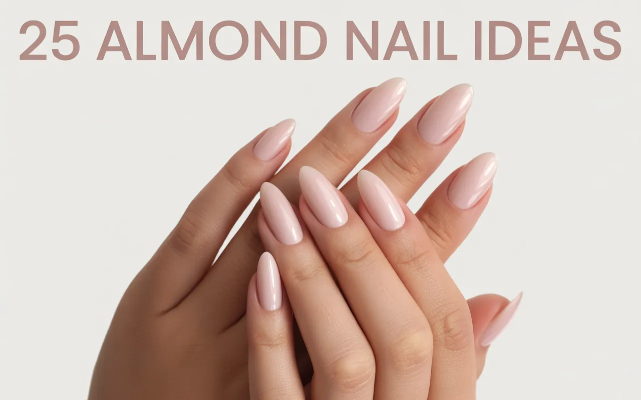 25 Almond Nail Ideas