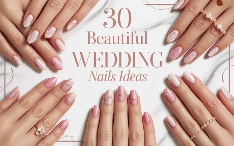 30 Beautiful Wedding Nails Ideas