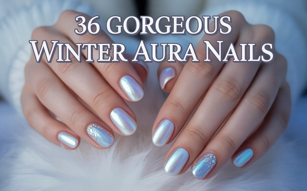 36 Gorgeous Winter Aura Nails