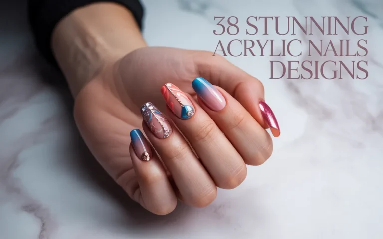 38 Stunning Acrylic Nails Designs