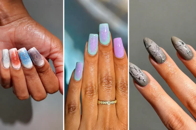 Winter Aura Nail