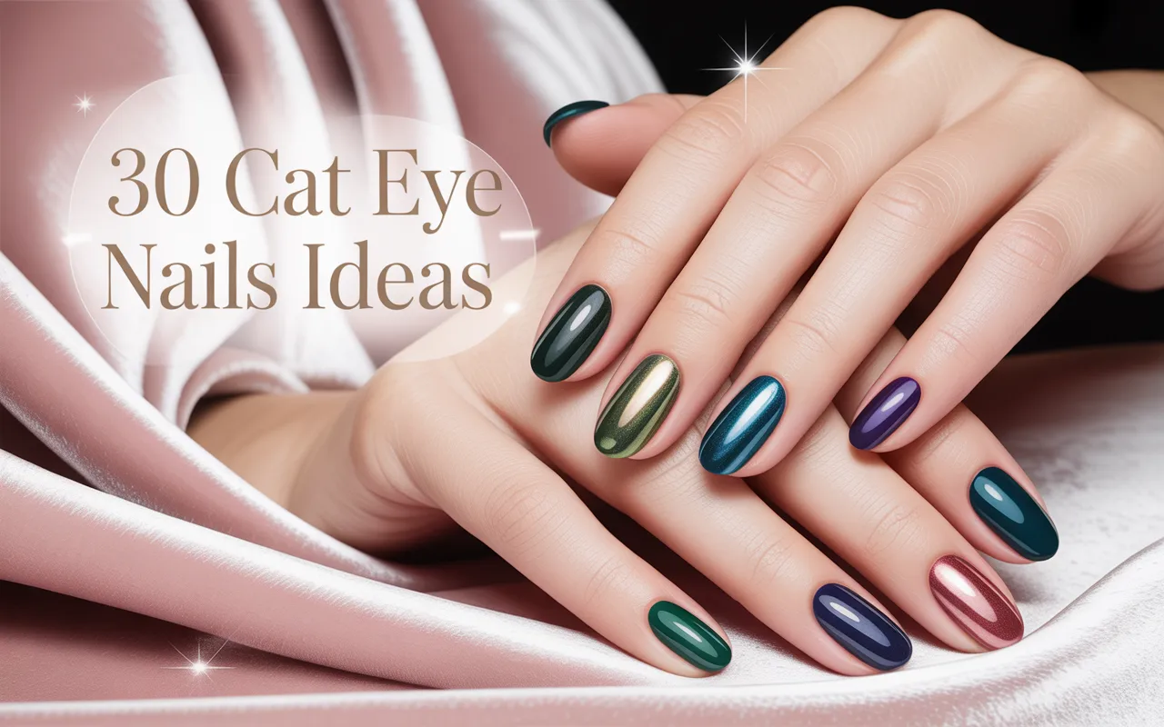 30 Cat Eye Nails Ideas