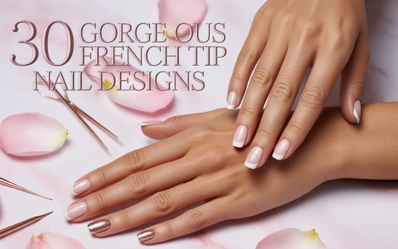30 Gorgeous French Tip Nail Designs