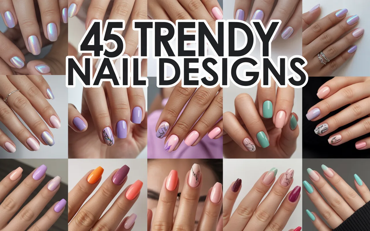 45 Trendy Nail Designs