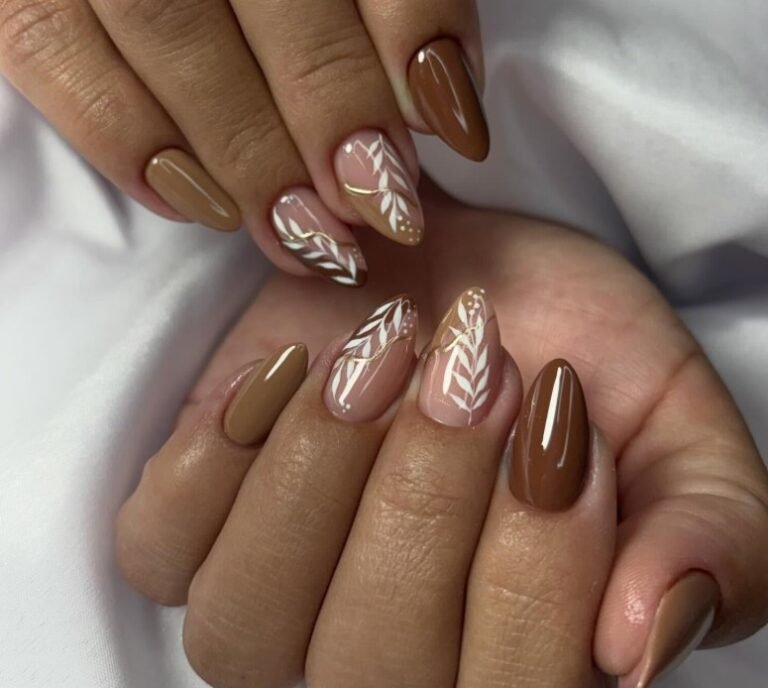 Autumn Leaf Nail
