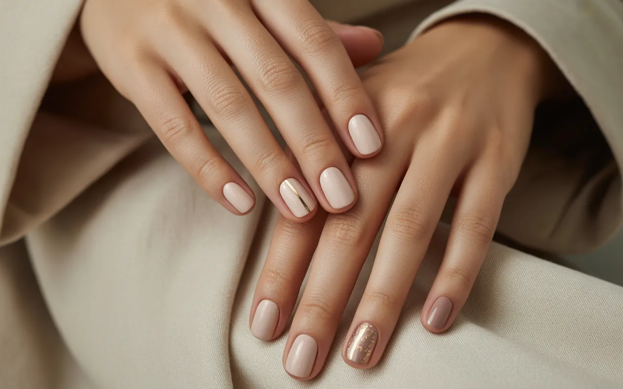Minimalist Quiet Luxury Nails