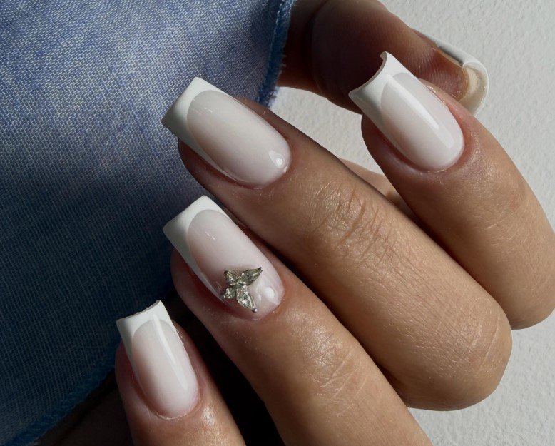 white nail ideas