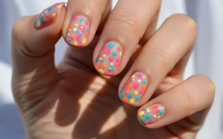 Confetti Nails