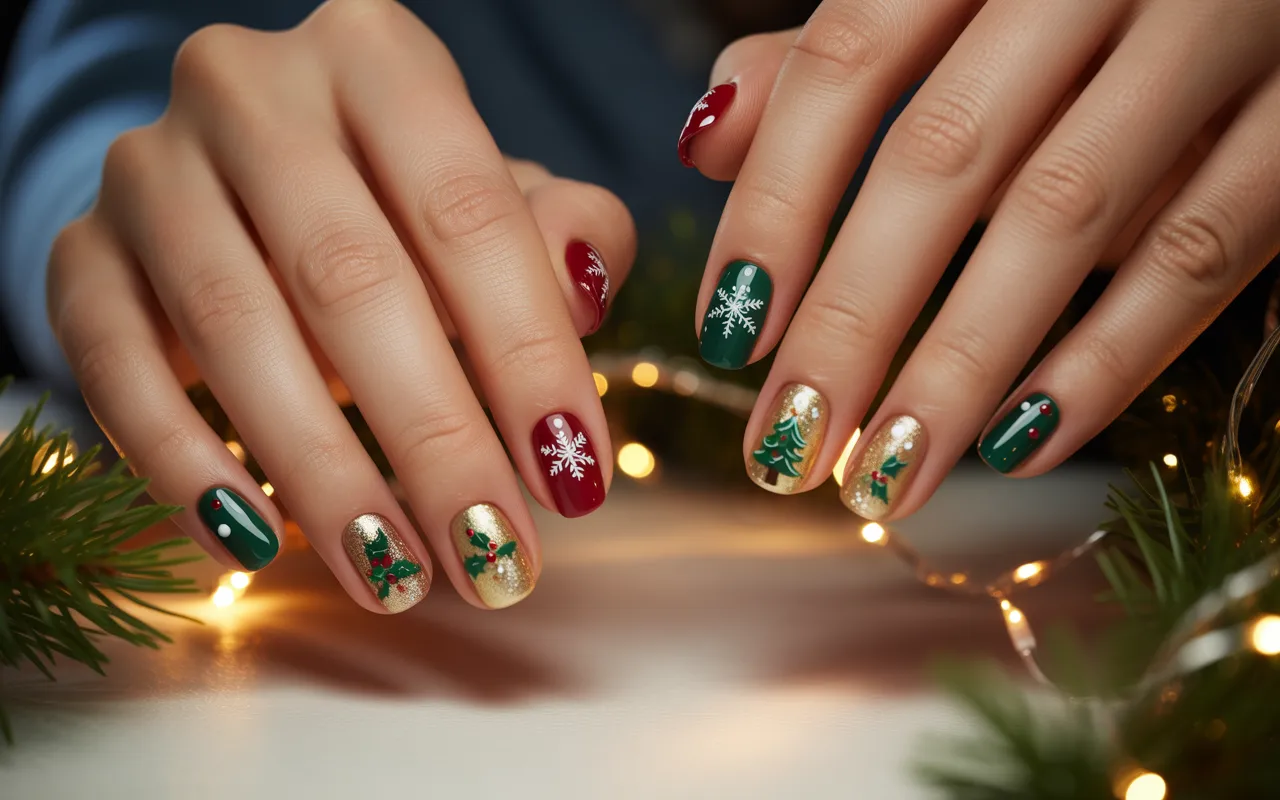 Christmas Nail Art