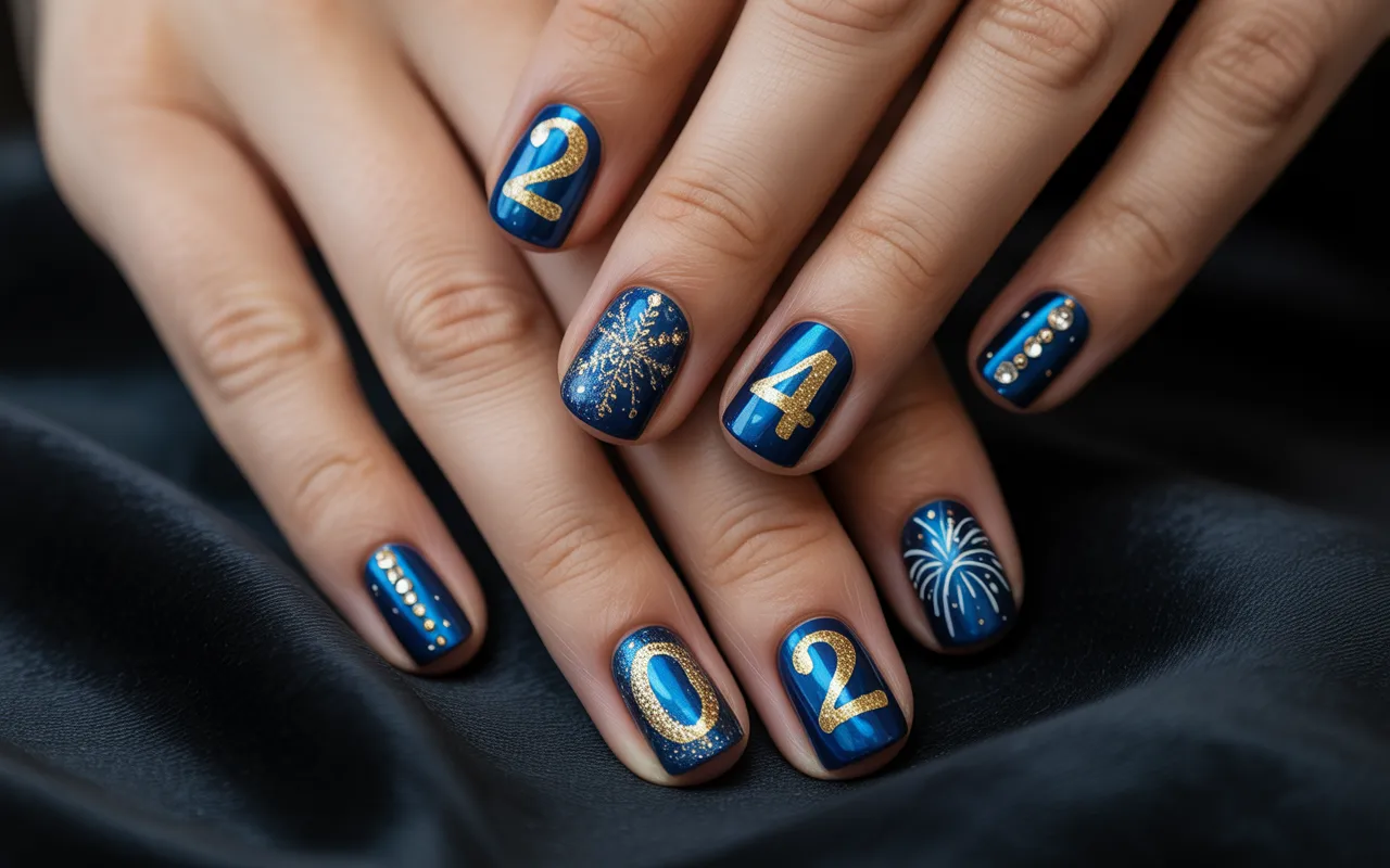 New Year Nail Designs