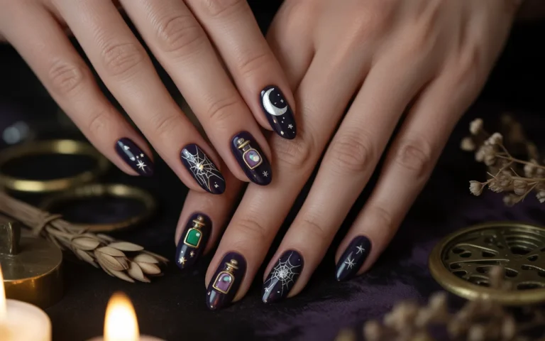 Stunning Witch-Inspired Nails