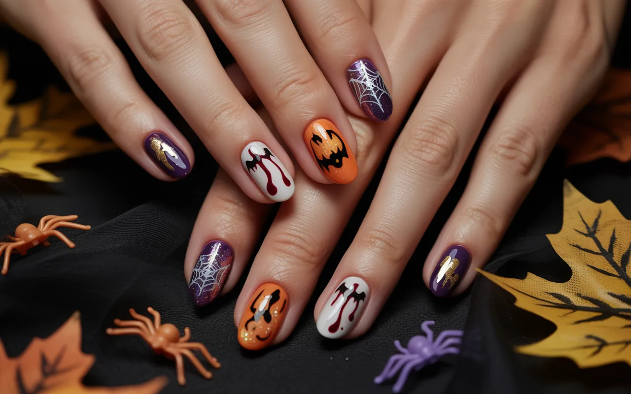 stunning Halloween Nails