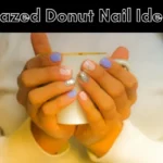 glazed donut nail ideas