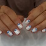 End of Summer Acrylic Nail
