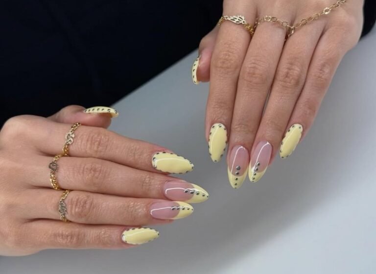 butter yellow nail