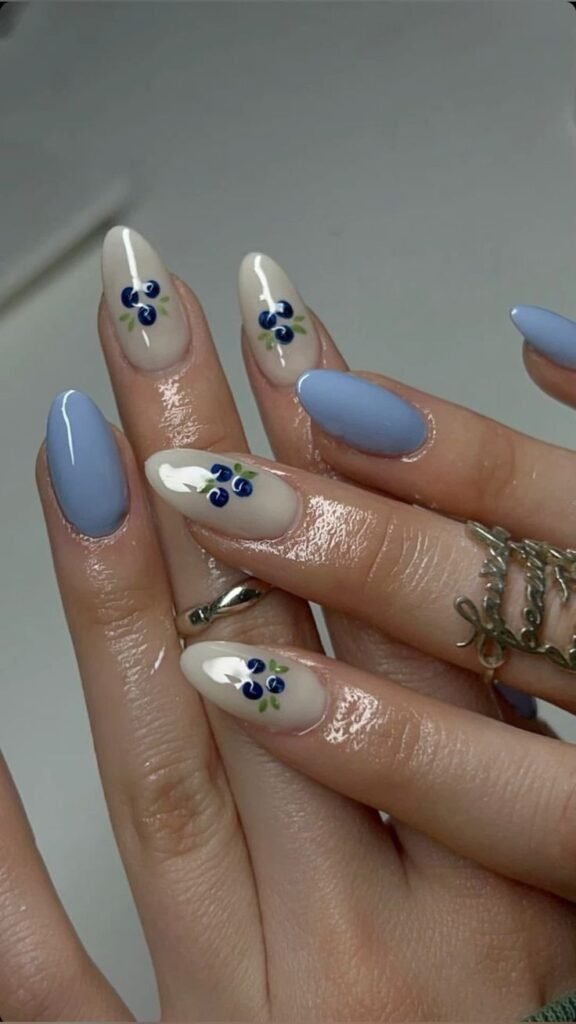 Blueberry Milk Florals