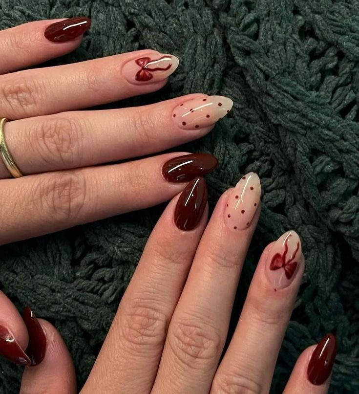 Cherry Bow Elegance