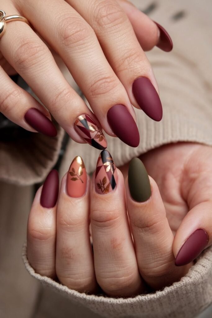 Cozy Burgundy Burnt Mix