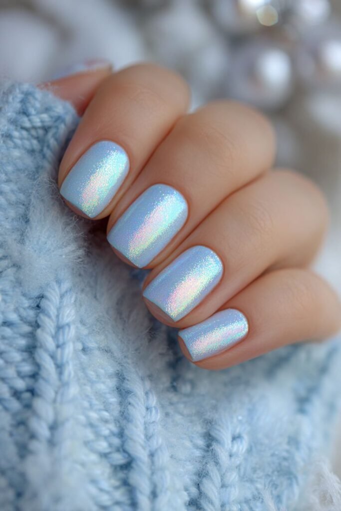 Frosted Blue Glow