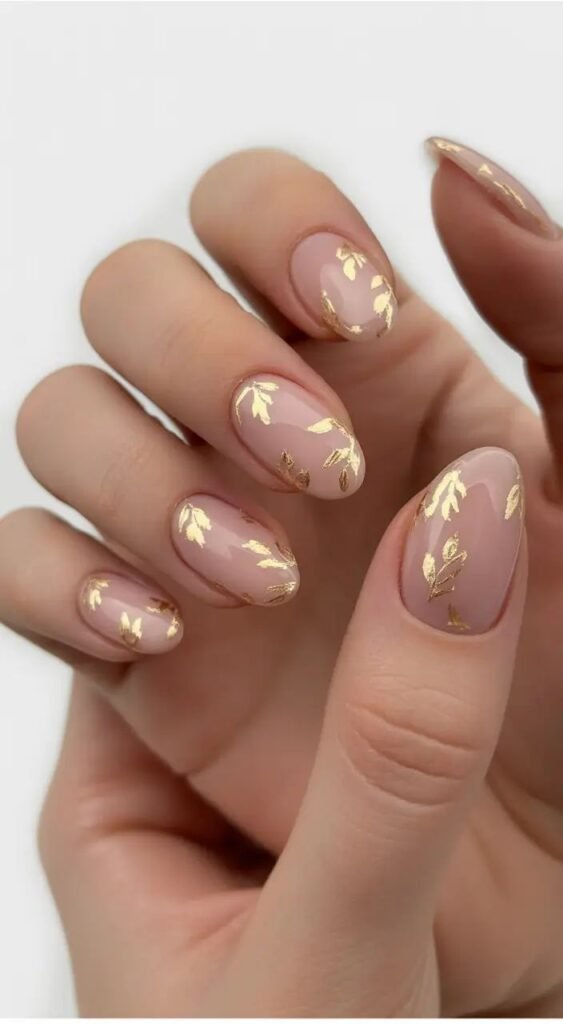 Golden Leaf Nude