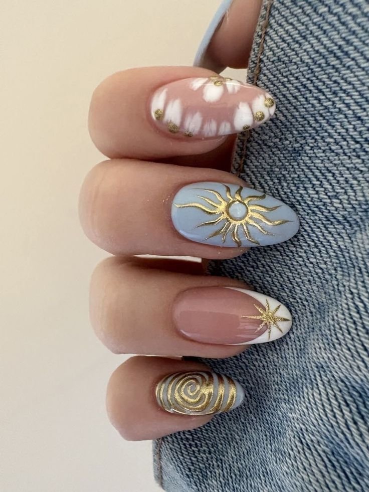 Golden Sky Charm