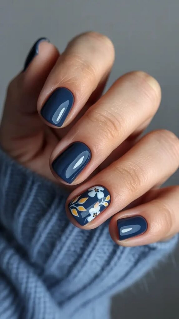 Moody Blue Bloom