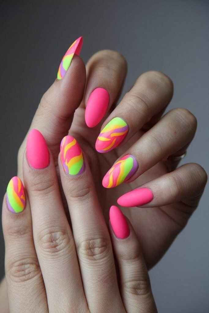 Neon Swirl