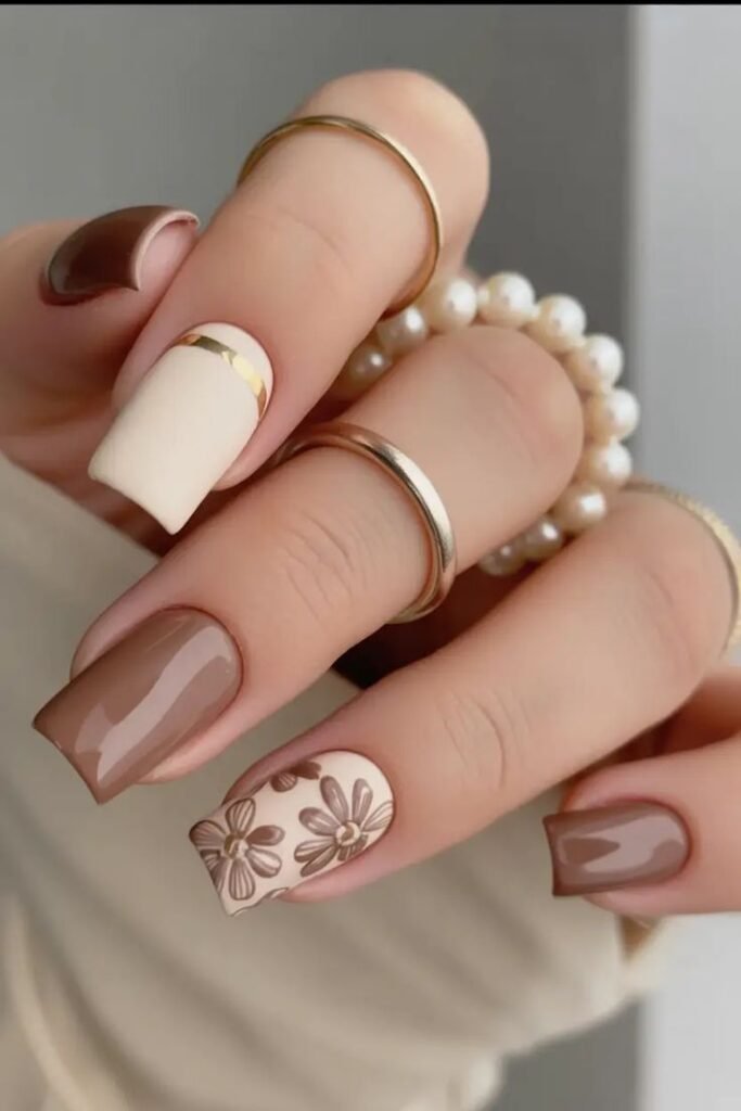 Neutral Gold Bloom