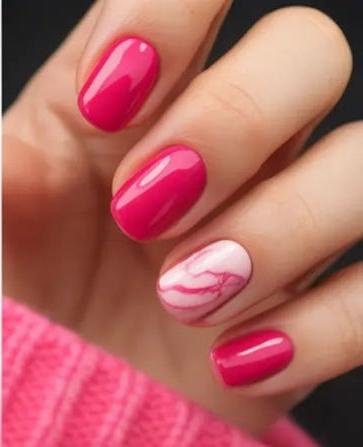 Pink Marble Pop