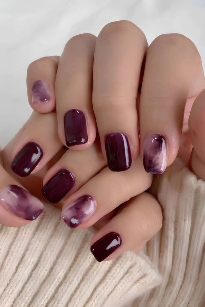 Plum Marble Mood