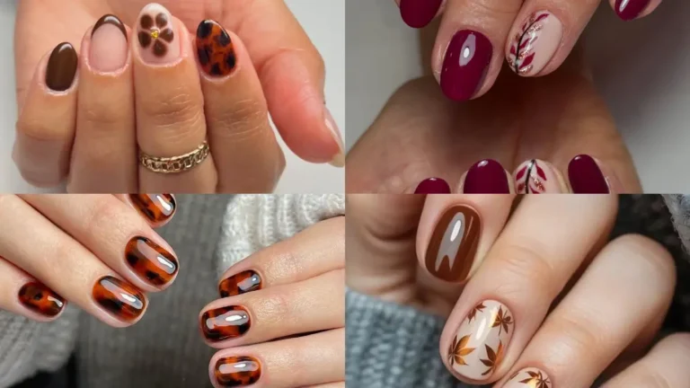 Short Fall Gel Nails ideas