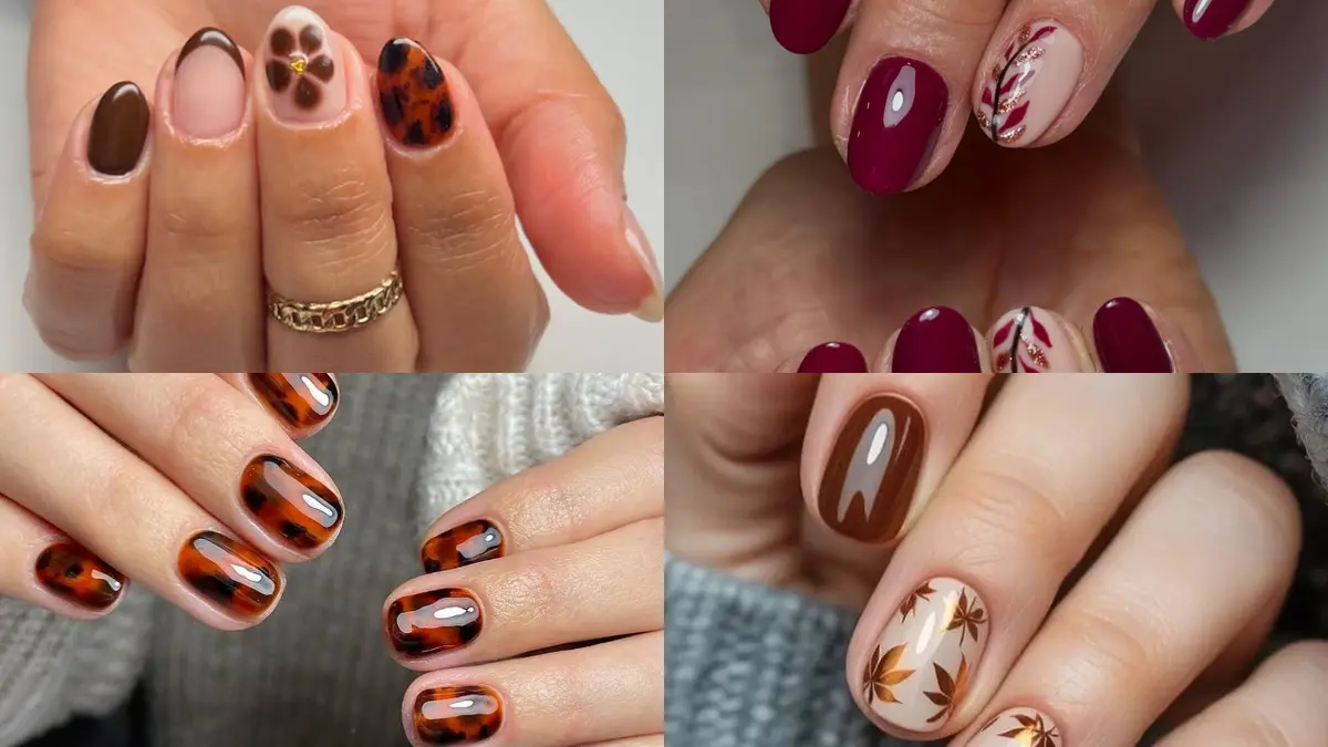 Short Fall Gel Nails ideas