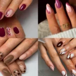 Simple Fall Gel Nail Designs