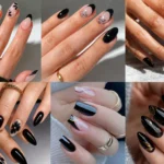 black october nail ideas
