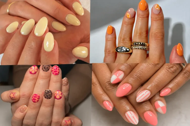 simple end of summer nails ideas
