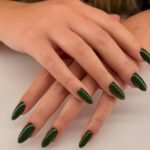 Green Fall Nails