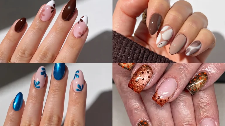 cute september nails image