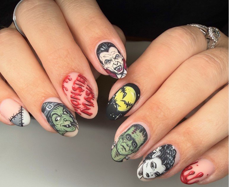 Monster Nail Ideas
