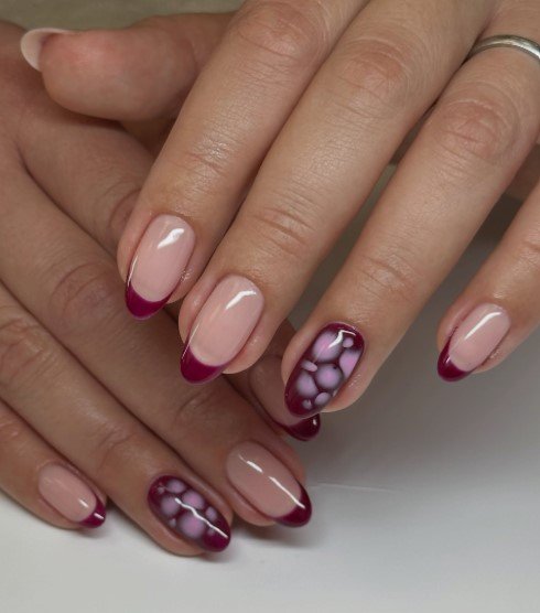 October gel nail