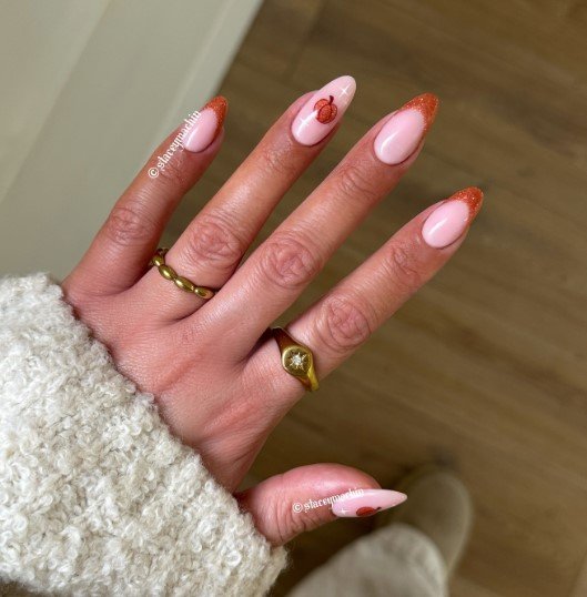 Pumpkin Spice Nail Ideas